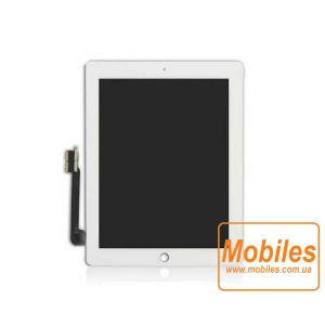 Экран для Apple iPad 3 Wi-Fi Plus Cellular белый модуль экрана в сборе