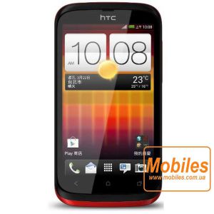 Экран для HTC Desire Q красный модуль экрана в сборе