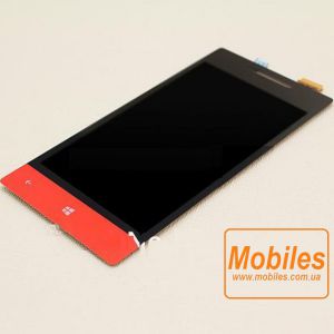 Экран для HTC Windows Phone 8S CDMA A620d красный модуль экрана в сборе
