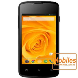 Экран для Lava Iris 348 белый модуль экрана в сборе