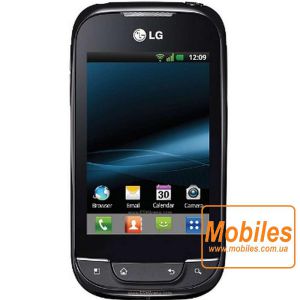 Экран для LG Optimus Link P690 белый модуль экрана в сборе