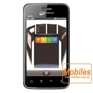 Экран для Micromax X455I черный модуль экрана в сборе