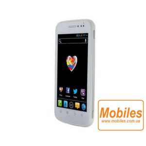 Экран для myphone A898 Duo белый модуль экрана в сборе