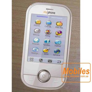 Экран для myphone T23 Duo белый модуль экрана в сборе