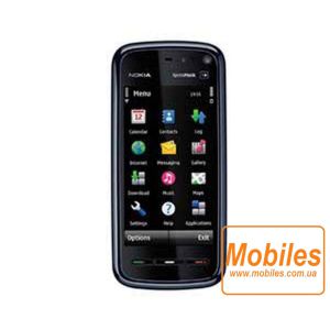 Экран для Nokia 5800w синий модуль экрана в сборе