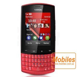 Экран для Nokia Asha 303 красный модуль экрана в сборе