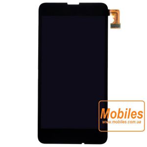 Экран для Nokia Lumia 630 3G оранжевый модуль экрана в сборе