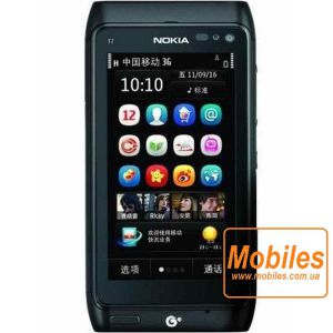 Экран для Nokia T7 T7-00 черный модуль экрана в сборе