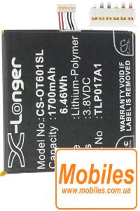 Подробнее о Аккумулятор (батарея) для Alcatel OT-6012X
