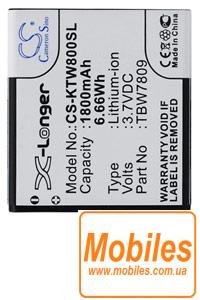 Подробнее о Аккумулятор (батарея) для K-Touch W80