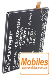 Подробнее о Аккумулятор (батарея) для LG D950