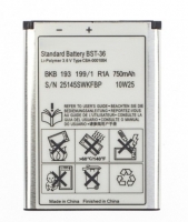 Подробнее о Аккумулятор (батарея) для Sony Ericsson J100