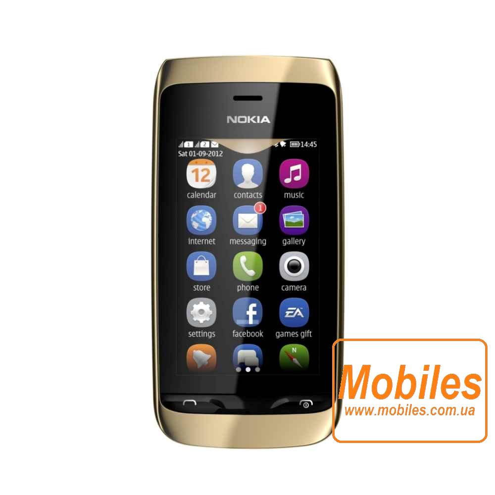 Экран для Nokia Asha 3010 золотистый модуль экрана в сборе цена, купить