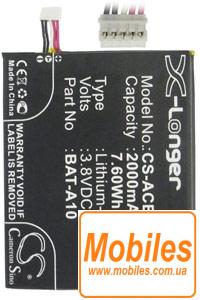 Аккумулятор (батарея) для Acer Z150 Duo