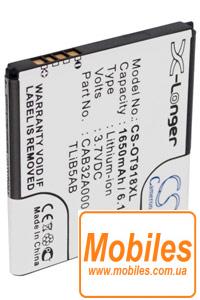 Аккумулятор (батарея) для Alcatel One Touch 918 Mix