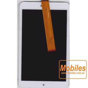 Экран для Asus Memo Pad 8 ME181C белый модуль экрана в сборе