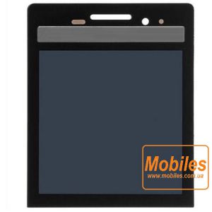 Экран для Blackberry Porsche Design P9983 Graphite черный модуль экрана в сборе