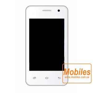 Экран для Karbonn A51 Plus белый модуль экрана в сборе