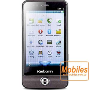 Экран для Karbonn K1616 белый модуль экрана в сборе