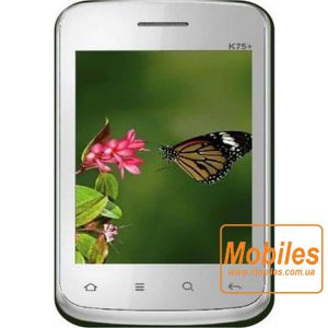 Экран для Karbonn K75 Plus черный модуль экрана в сборе