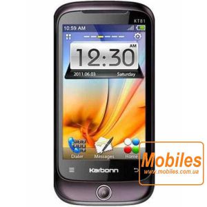 Экран для Karbonn KT81 белый модуль экрана в сборе