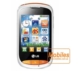 Экран для LG Cookie Style T310 розовый и белый модуль экрана в сборе