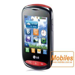 Экран для LG Cookie WiFi T310i белый модуль экрана в сборе