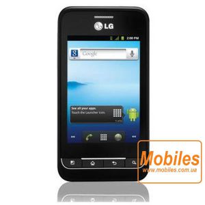 Экран для LG Optimus 2 AS680 черный модуль экрана в сборе