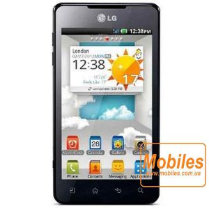 Экран для LG Optimus 3D Max P720 белый модуль экрана в сборе