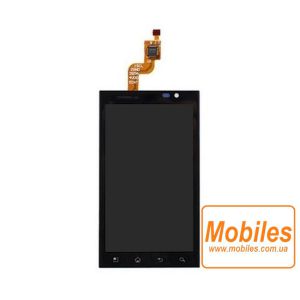 Экран для LG Optimus 3D P920 черный модуль экрана в сборе