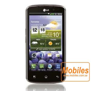 Экран для LG Optimus 4G LTE P935 белый модуль экрана в сборе