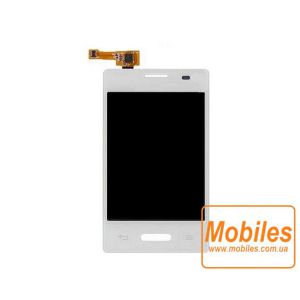 Экран для LG Optimus L3 II E425 белый модуль экрана в сборе
