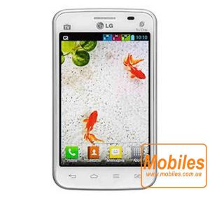 Экран для LG Optimus L4 II Tri E470 белый модуль экрана в сборе