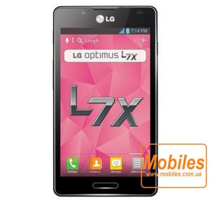 Экран для LG Optimus L7X P714 белый модуль экрана в сборе