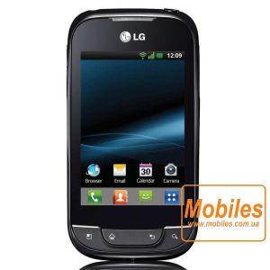 Экран для LG Optimus Net P699 белый модуль экрана в сборе