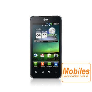 Экран для LG Star P990 Optimus Speed белый модуль экрана в сборе