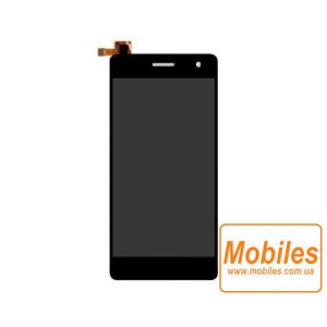 Экран для Micromax A350 Canvas Knight черный модуль экрана в сборе