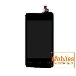 Экран для Micromax Bolt A58 красный модуль экрана в сборе