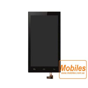 Экран для Micromax Canvas Fire 4 черный модуль экрана в сборе