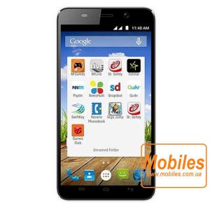 Экран для Micromax Canvas Play синий модуль экрана в сборе