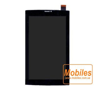 Экран для Micromax Canvas Tab P480 черный модуль экрана в сборе