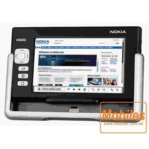 Экран для Nokia 770 Internet Tablet черный модуль экрана в сборе