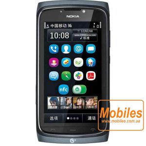 Экран для Nokia 801T белый модуль экрана в сборе