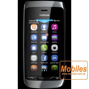 Экран для Nokia Asha 3080 белый модуль экрана в сборе