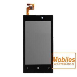 Экран для Nokia Lumia 520 белый модуль экрана в сборе