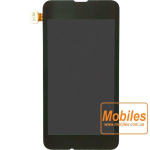 Экран для Nokia Lumia 530 RM-1017 черный модуль экрана в сборе