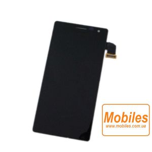Экран для Nokia Lumia 730 Dual SIM RM-1040 черный модуль экрана в сборе