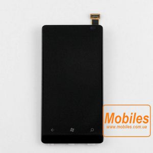 Экран для Nokia Lumia 800 черный модуль экрана в сборе