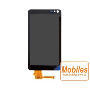 Экран для Nokia N8 оранжевый модуль экрана в сборе