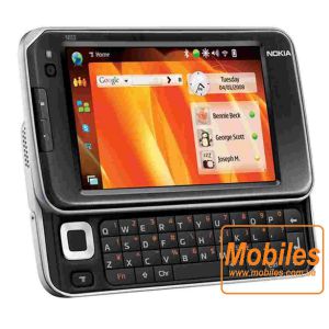 Экран для Nokia N810 черный модуль экрана в сборе
